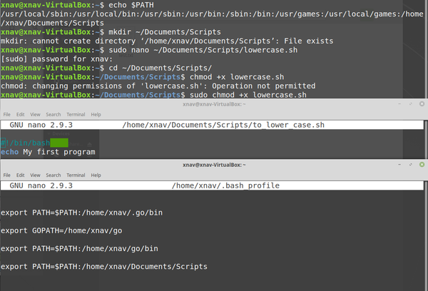Linux Mint: How to create custom commands or alias
