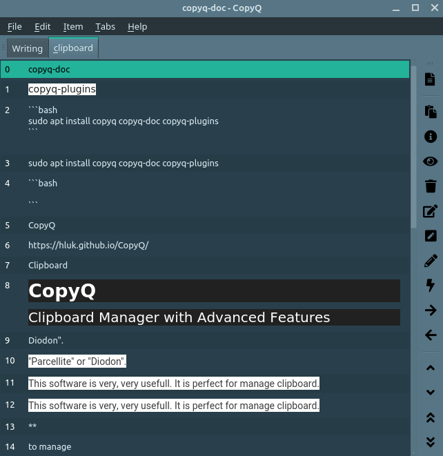 Best tools for clipboard history in Linux Mint